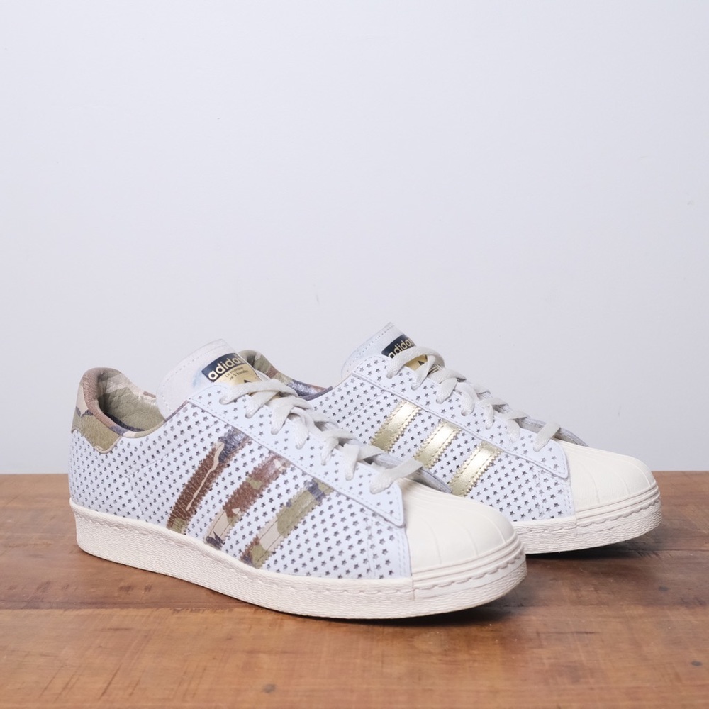 Adidas Superstar 80s Quickstrike 'Camo Strpe - Size 10